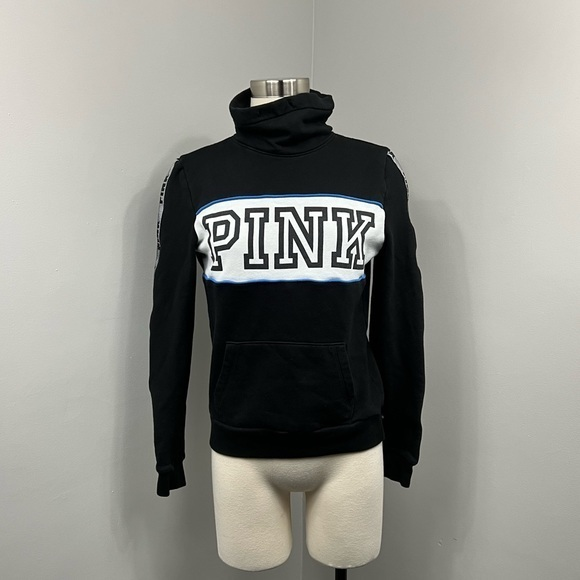 PINK Victoria's Secret Tops - VS Black Color Block Sweater